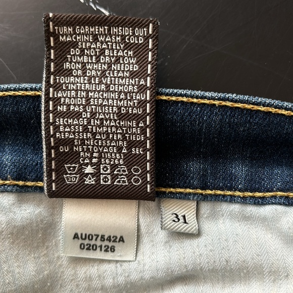 Vintage 7 For All Man Kind Bootcut Jeans - Picture 5 of 9